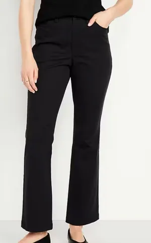 Nwt Old Navy Black Jack Bootcut Uniform Pants thumbnail 1