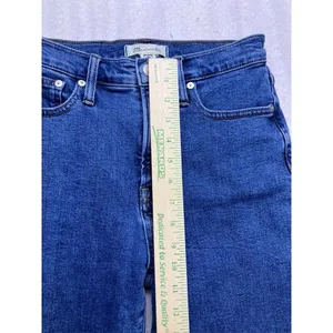 Madewell The Perfect Vintage Straight Jean Women‎ 25 Blue Denim High Rise Denim thumbnail 5