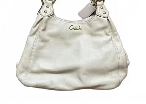 Coach Madison Maggie large Shoulder Tote Creamy Leather Hobo Bag w/2 Hang Tags thumbnail 1