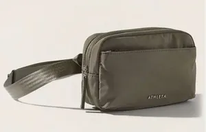 New Athleta All About Crossbody Belt Bag Moss Green thumbnail 1