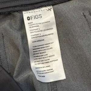 Figs scrub pants size large tall graphite? thumbnail 3