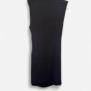 Free People Leila Black Cut-Out Tie Mini Dress M | Indie Night-Out Core thumbnail 4