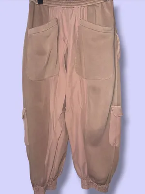 NWOT Free People FP Movement Timko Pants Pacific Sand Beige L thumbnail 4