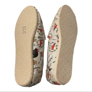 Toms Christmas Cats Festive Holiday‎ 6 Shoes thumbnail 6