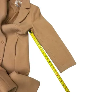 Chadwick's Women's Classic Camel Wool-Blend Long Tailored Coat thumbnail 10