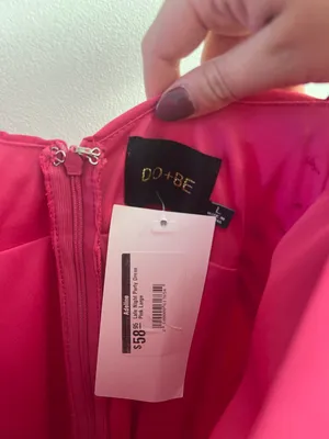 DO+BE MINI DRESS PINK thumbnail 3