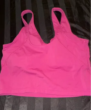 Pink Tank Top Size M thumbnail 2