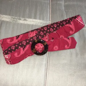 Vera Bradley reversible red tortoise buckle belt thumbnail 3