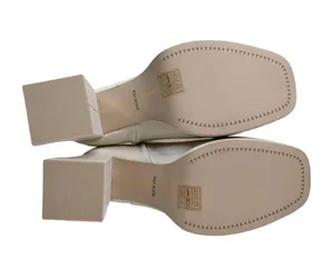 Dolce Vita Womens 10 Ulyses Platform Bootie in Ivory Leather NEW thumbnail 10