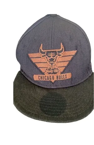 Vintage Chicago Bulls Windy City bulls hat thumbnail 1