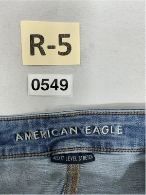Womans American Eagle Next Level Stretch Blue Jeans Size 4 thumbnail 3