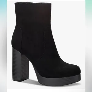 NWT SUN + STONE Elegant Black Ankle Boots Size 10 thumbnail 5