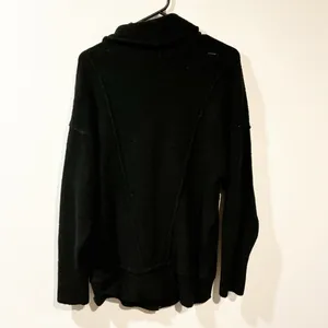 Free People Eucalyptus‎ Cardigan Black Vneck Button Sweater Size XS thumbnail 7