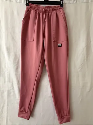 Wilson Women’s Size M Dusty Rose Jogger Pants CH 30 Elastic Waist(A601) thumbnail 3