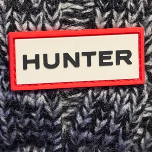 Hunter Women’s Black and Gray Knit Cuff Socks size L thumbnail 8