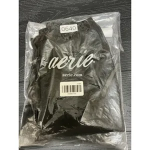 OFFLINE by Aerie Real Luxe Leggings Womens Small Black Faux Leather High Rise thumbnail 5