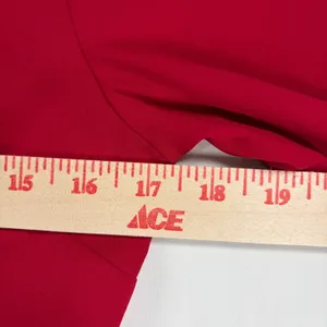 Red Wild Fable Small Dress Mini Ruffle Bell Sleeve Ties Small Festive Holiday‎ thumbnail 4