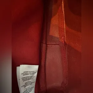 Madewell The Leather Carabiner Mini Crossbody Bag Pomegranate Seed Red thumbnail 4