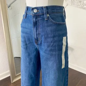 NWT Banana Republic Straight High-Rise Jean Size US 28 / 6 thumbnail 2