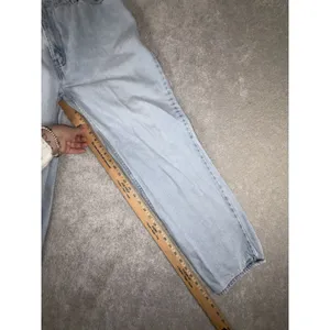 womens levis vintage‎ 512 slim fit straight leg 18 Reg 90s USA Made thumbnail 11