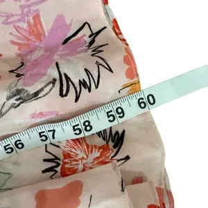 NEW Tanya Taylor Floral Silk Maxi Dress Pink thumbnail 14