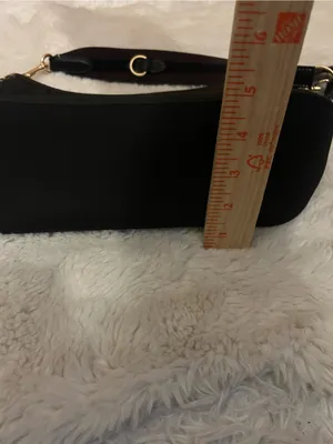 Coach Black Nylon Shoulder Bag CA205 crossbody purse adjustable strap thumbnail 12