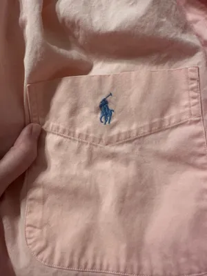 Light Pink Ralph Lauren Button Up  thumbnail 2