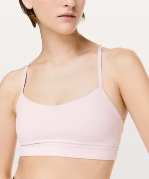 Flow Y Bra Lululemon Blissful Pink thumbnail 1