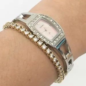 Vintage Fossil Stainless Strap Watch thumbnail 1