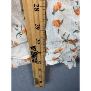 Abercrombie & Fitch Womens Print Mini wrap Dress White V-Neck M thumbnail 3