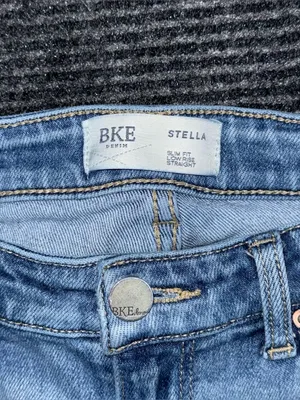 Buckle BKE Stella Slim Fit Low Rise Straight Stretch Jeans Sz 27 x 30 ABK2632S thumbnail 8