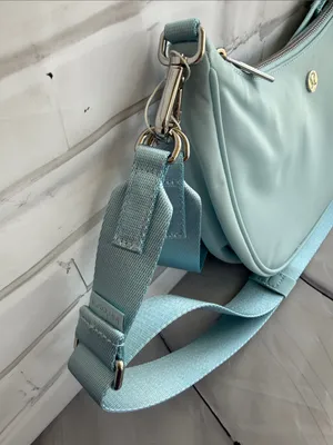 lululemon athletica City Essentials Small Shoulder Bag in Foam and Silver thumbnail 4