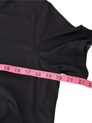 Lululemon Sole Training Short Sleeve Black Workout Hiking Top thumbnail 7