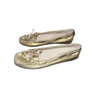 ✨Michael Kors Daisy Metallic Bronze Moccasins Sz 6.5 Loafers✨ thumbnail 5