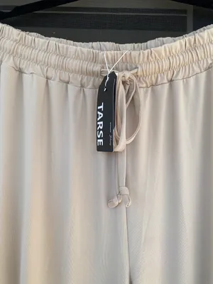 Tarse Wide Leg Palazzo High Waist Casual Sweatpants With Pocakets Yoga Pants New thumbnail 7
