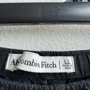 Abercrombie & Fitch Linen Blend Wide Leg Pull On Trouser Pants Size Large LONG thumbnail 5