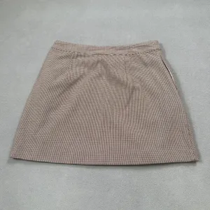 A New Day Mini Skirt Womens 4 Brown Houndstooth Pattern Side Zipper Patterned A thumbnail 2
