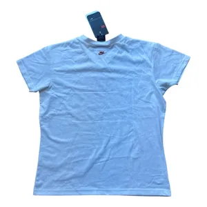Nike Dri-FIT RUN Graphic V-Neck T-Shirt White Womens Small NEW NWT RN56323 thumbnail 2
