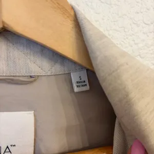 Aritzia Wilfred The Ganna Shirt Jacket S Linen Tencel Shacket Utility Minimalist thumbnail 5