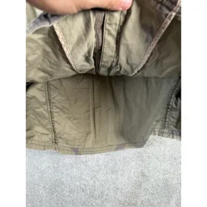 Hollister Vtg Womens Camo Cargo Utility Field Jacket‎ Cotton Size Lg Military thumbnail 7