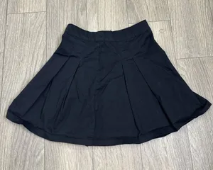Abound Black Pleated Mini Skirt XXS Flared Classic thumbnail 1