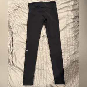 Alo Womens High-Waist Legging Black Small Long Athletic Athleisure Activewear thumbnail 5