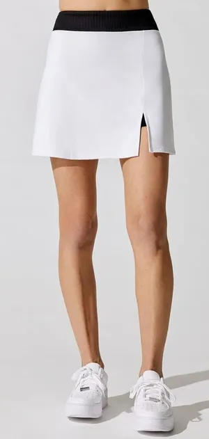 Carbon38 White High Waisted Tennis Skirt Sz XL NWT thumbnail 1