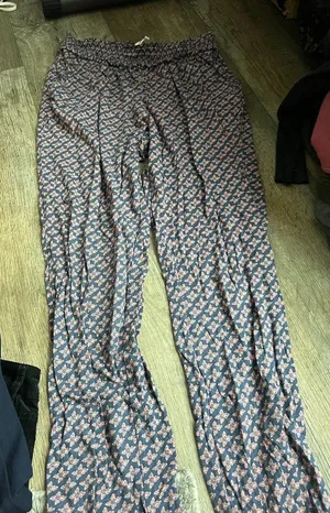 Anthropologie Boho print pants size M thumbnail 1