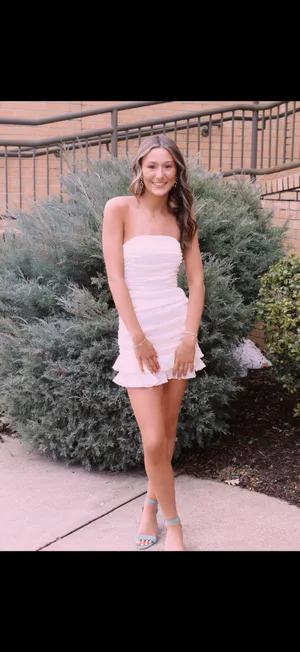 Lucy in the Sky Dress White thumbnail 2