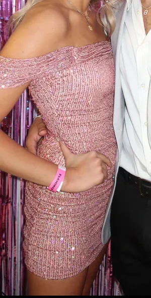 Hello Molly The Club Dress Mini Pink thumbnail 4