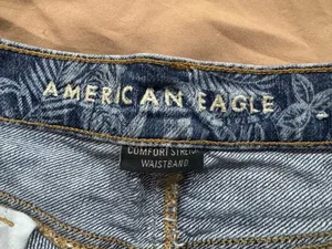 American Eagle Mom Shorts Denim thumbnail 4
