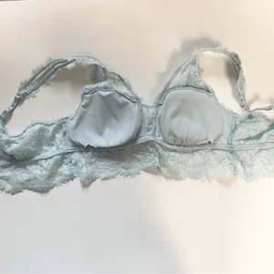 Aerie Eyelash Lace Plunge Bralette‎ Women’s size Medium thumbnail 7