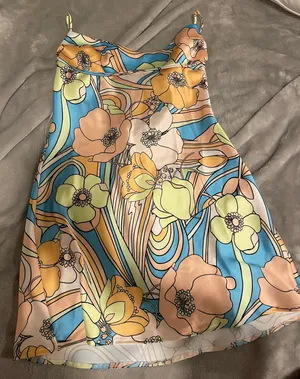Satin Dress thumbnail 3