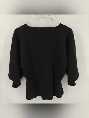 Ralph Lauren women's batwing sleeve Cashmere‎ sweater Size L thumbnail 2